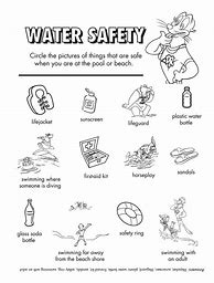 Image result for Preschool Safety Worksheets