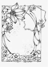 Image result for Drawn Flower Border