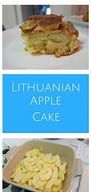 Image result for Lithuanian Apple Cake