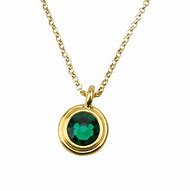 Image result for May Birthstone Crystal Necklace