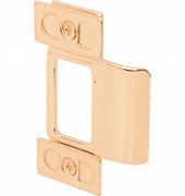 Image result for Bronze Door Jamb Extension Striker Plate