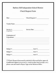 Image result for Blank Check Request Form Template