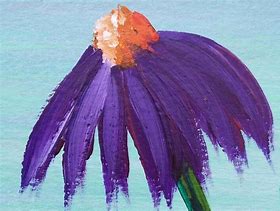 Image result for Simple Flowers On a Brown Background to Paint