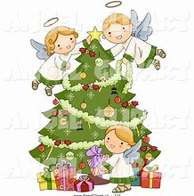 Image result for Angel Tree Clip Art