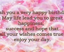 Image result for Very Happy Birthday Wishes