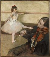 Image result for Edgar Degas Dancing Class