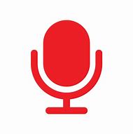 Image result for Red Microphone Icon