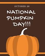 Image result for National Pumpkin Day Clip Art