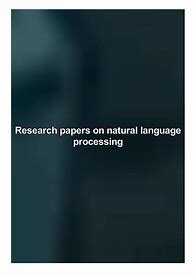 Image result for Natural Language Processing Research Papers