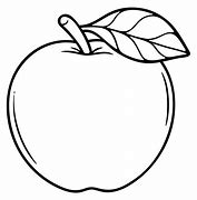 Image result for Apple Coloring Page