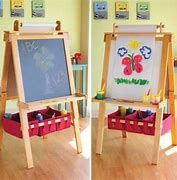 Image result for Double Sided Easel for Toddlers