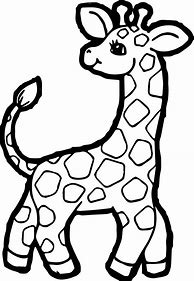 Image result for Free Giraffe Coloring Pages