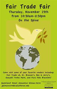 Image result for Fair Trade Poster