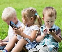 Image result for Kids with Phones