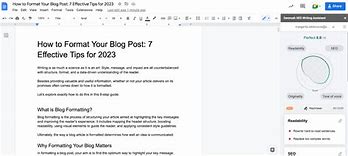 Image result for Blog Format