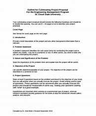 Image result for Simple Proposal Outline