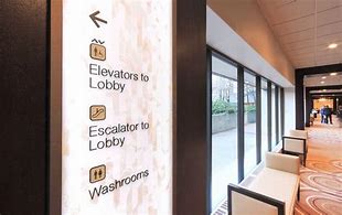 Image result for Hotel Directional Signs