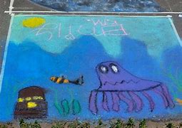 Image result for Awesome Chalk Drawings