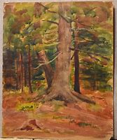 Image result for Watercolor Tree Trunk