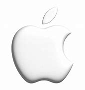 Image result for 3D Apple Logo White