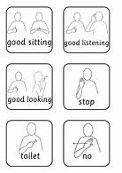 Image result for Makaton Health Care Lanyard Cards