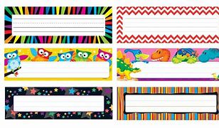 Image result for Name Plate Design for School Notebook