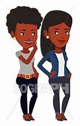 Image result for African American Friends Clip Art