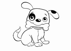 Image result for Cartoon Dog Coloring Pages