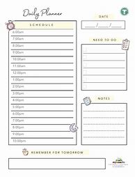 Image result for Daily Routine Planner for Teens