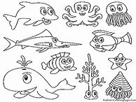 Image result for Sea Life Coloring Pages