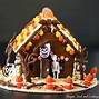 Image result for Halloween Gingerbread House