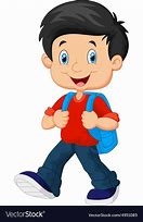 Image result for Cartoon Boy Walking