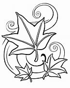 Image result for Coloring Page of Leaf