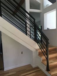 Image result for Black Metal Stair Railing Exterior