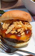 Image result for Fried Onions BBQ Burger