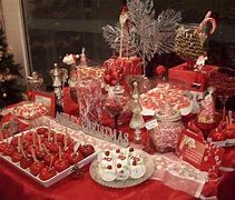 Image result for Christmas Candy Buffet Ideas