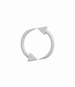 Image result for White 3D Arrow