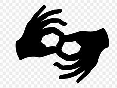 Image result for Sign Language Clip Art