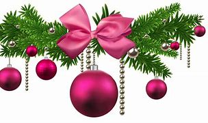 Image result for Cute Pink Christmas Wreath Clip Art