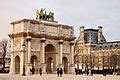 Image result for Arc De Triomphe Du Carrousel Louvre Entrance