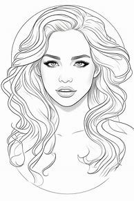 Image result for Wedge Woman Coloring Page