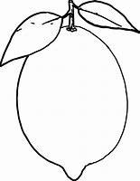 Image result for Lemon Coloring Sheet