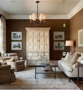 Image result for Living Room Color Schemes with Brown Couches