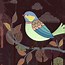 Image result for Red Bird and Tree Branch Illustration