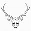 Image result for Deer Skull Side View Clip Art