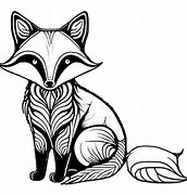 Image result for Unicorn Fox Coloring Page