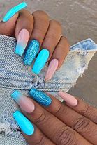 Image result for Blue Glitter Ombre