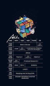 Image result for Aesthetic Schedule Wallpaper