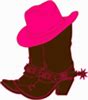 Image result for Glitter Cowgirl Boots Clip Art