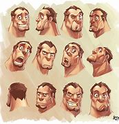 Image result for Graphic Novel Facial Expressions